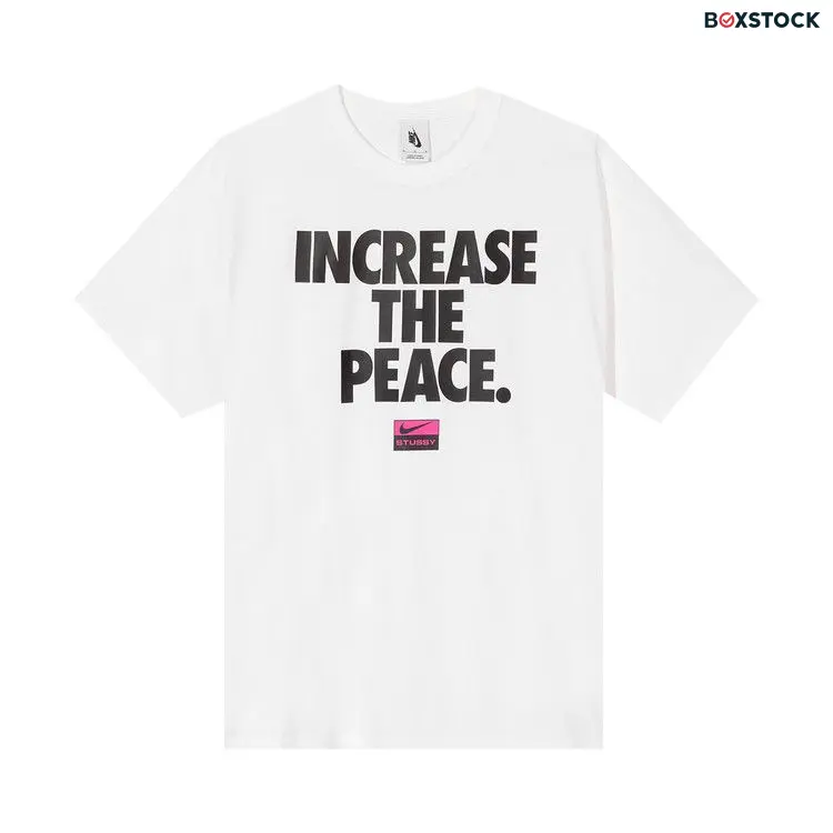 Nike x Stussy Increase The Peace T-Shirt 'White' Pre-Fall 2020