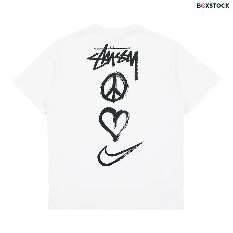 Nike x Stussy M NRG RA Short-Sleeve Tee 'Summit White' Spring/Summer 2022