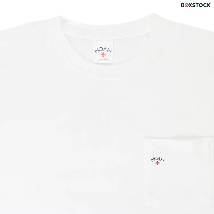 Noah Short-Sleeve Pocket T-Shirt 'White'
