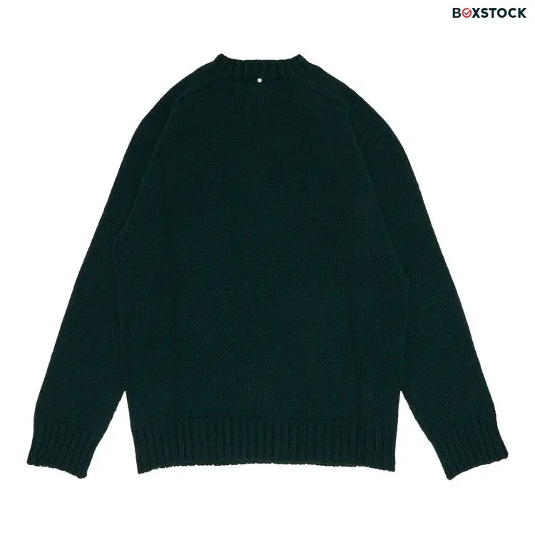 OAMC Knitted Nuptse Crewneck 'Kombu' Green Fall/Winter 2022