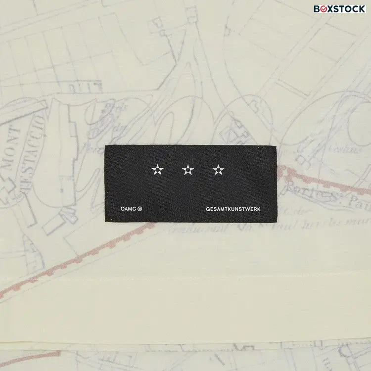 OAMC Kurt Shirt 'Butter' Multi-Color Spring/Summer 2024