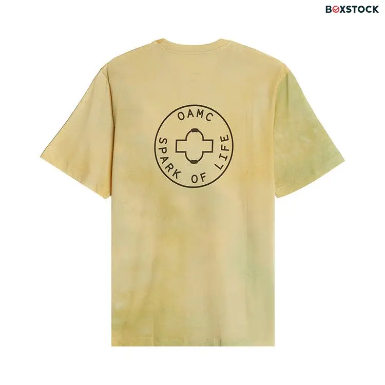 OAMC Spark Of Life T-Shirt Cloud Tee 'Yellow Green' Spring/Summer 2022