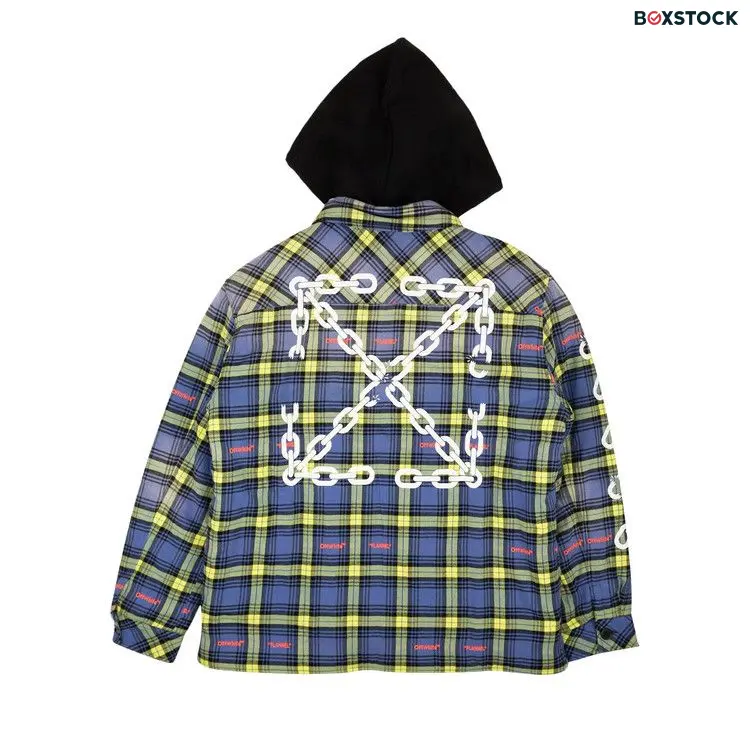Off-White Arrow Logo Jacket 'Dusty Blue' Fall/Winter 2022
