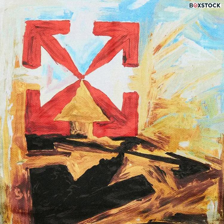 Off-White Arrow On Canvas Skate Hoodie 'Black/Multicolor' Fall/Winter 2021