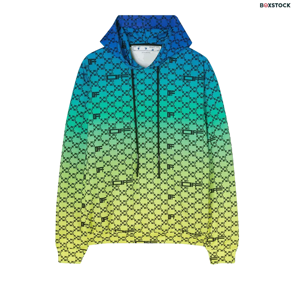 off-white Off-White Athl Monogram Hoodie 'Multicolor/Black' Multi-Color Spring/Summer 2022