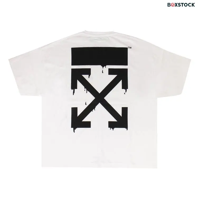 Off-White Bart Peace Oversized T-Shirt 'White'