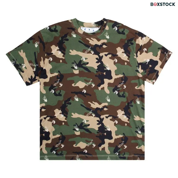 Off-White Camo Over Tee 'Camo' Multi-Color