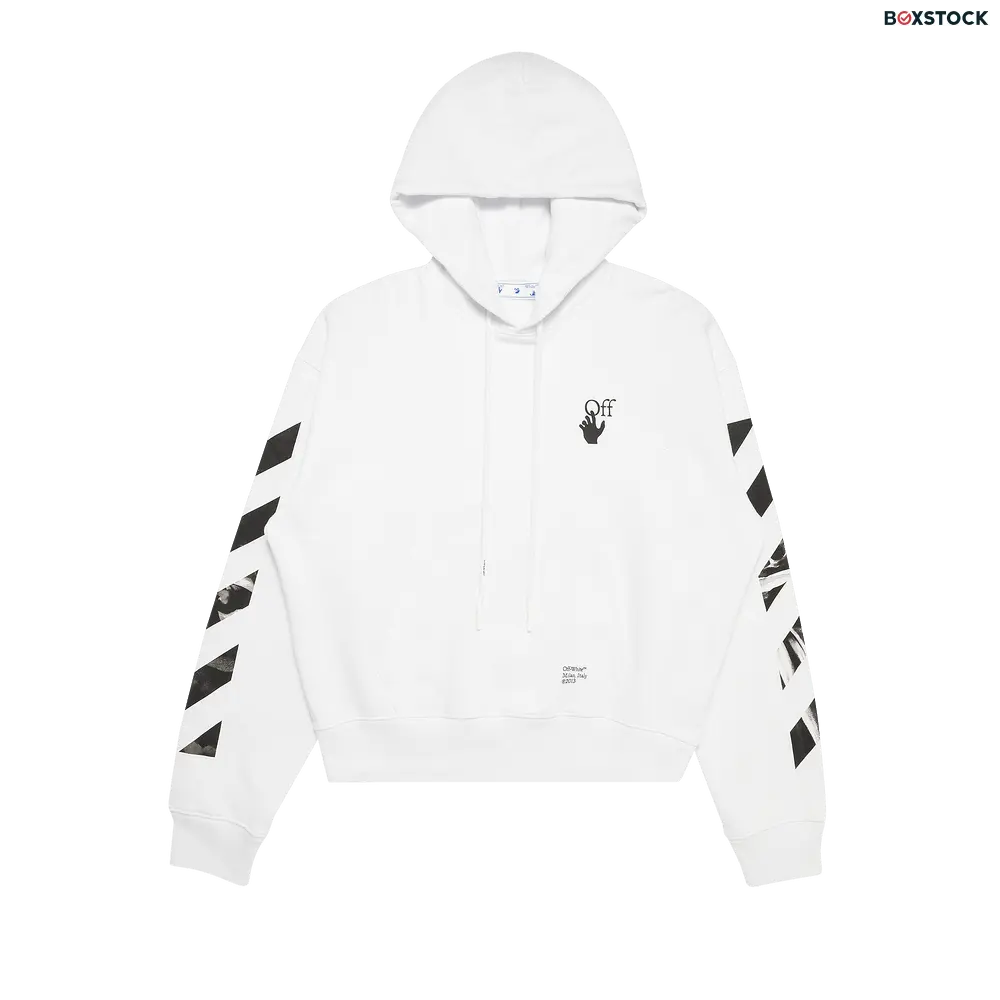 Off-White Carav Arrow Over Hoodie 'White/Black' Fall/Winter 2021