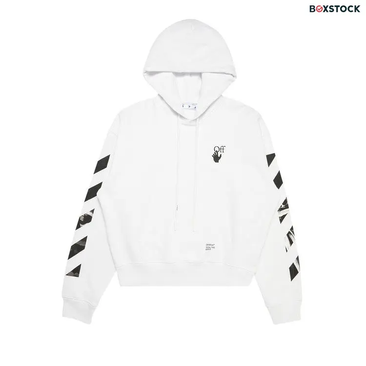 Off-White Carav Arrow Over Hoodie 'White/Black' Fall/Winter 2021