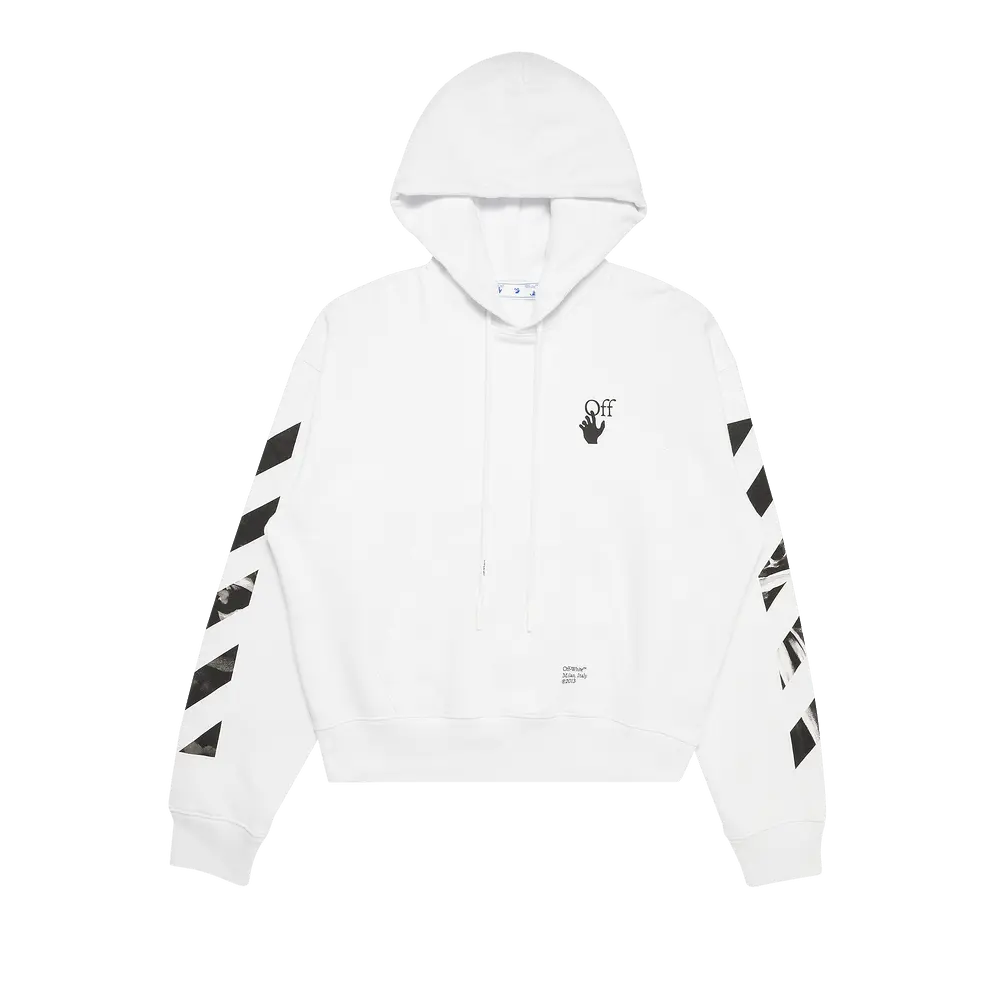 Off-White Carav Arrow Over Hoodie 'White/Black' Fall/Winter 2021