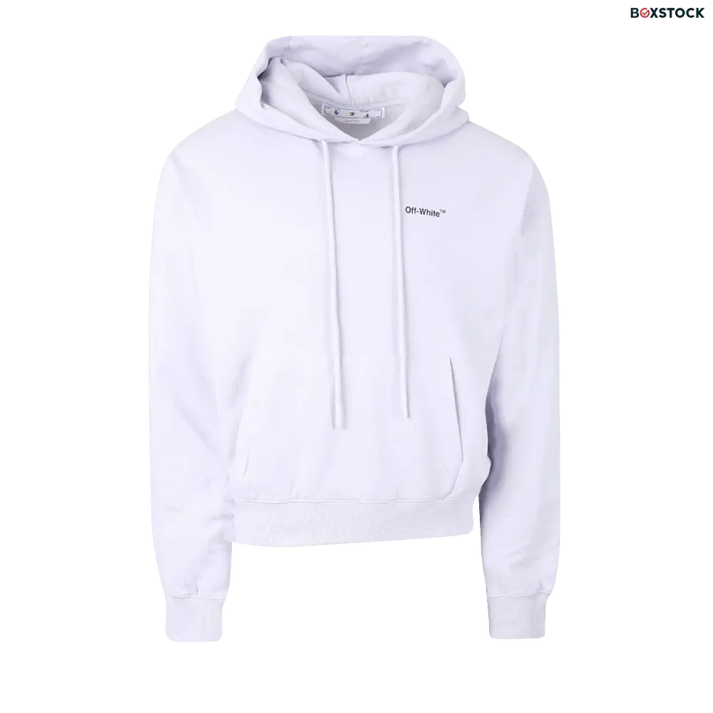 Off-White Caravaggio Arrow Over Hoodie 'Dusty Lilac/Black' Purple Fall/Winter 2022