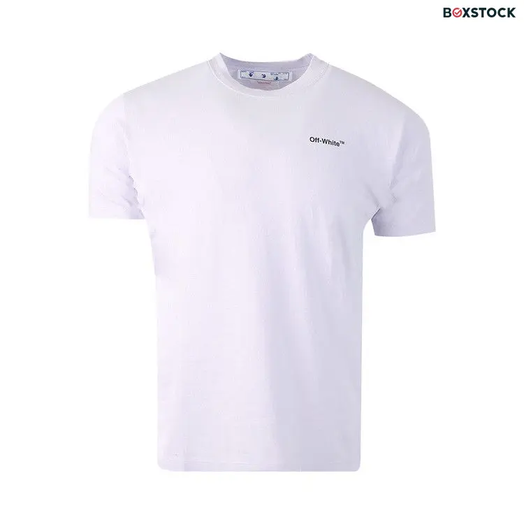 Off-White Caravaggio Arrow Slim Short-Sleeve Tee 'Dusty Lilac/Black' Purple Fall/Winter 2022