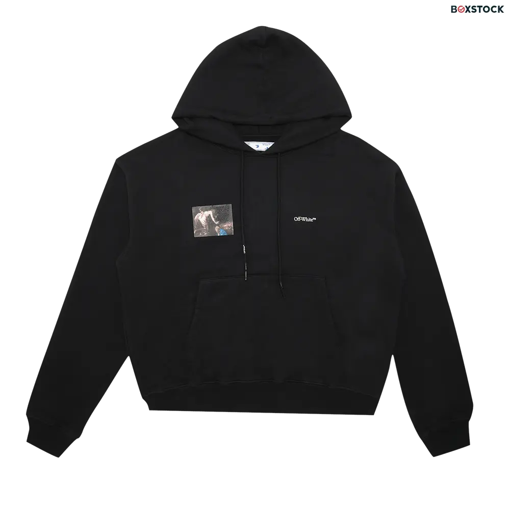 Off-White Caravaggio Angel Over Hoodie 'Black' Fall/Winter 2020