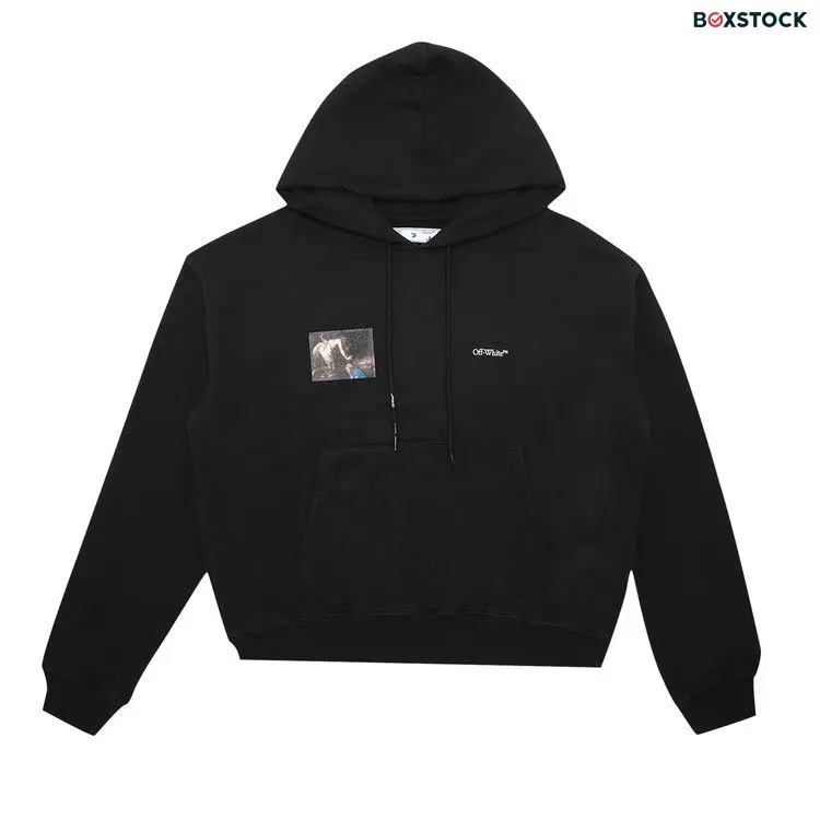 Off-White Caravaggio Angel Over Hoodie 'Black' Fall/Winter 2020