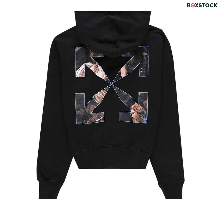 Off-White Caravaggio Angel Over Hoodie 'Black' Fall/Winter 2020