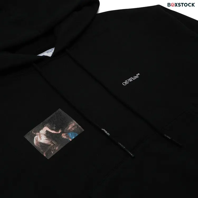 Off-White Caravaggio Angel Over Hoodie 'Black' Fall/Winter 2020