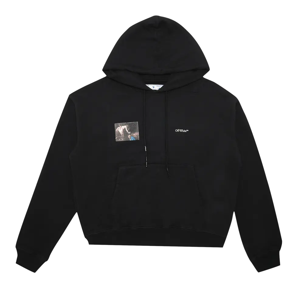 Off-White Caravaggio Angel Over Hoodie 'Black' Fall/Winter 2020