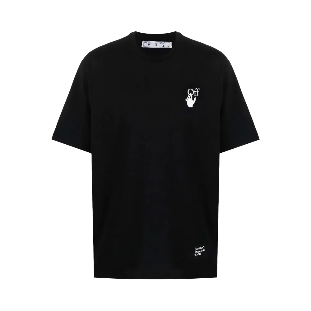 Off-White Caravaggio Arrow Short-Sleeve Over Skate Tee 'Black/White' Fall/Winter 2021