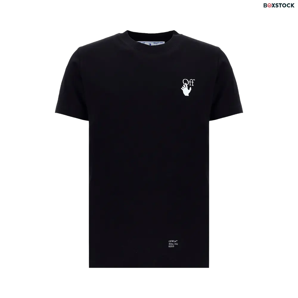 Off-White Caravaggio Arrow Short-Sleeve Slim Tee 'Black/White' Fall/Winter 2021