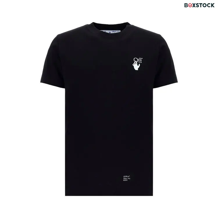 Off-White Caravaggio Arrow Short-Sleeve Slim Tee 'Black/White' Fall/Winter 2021