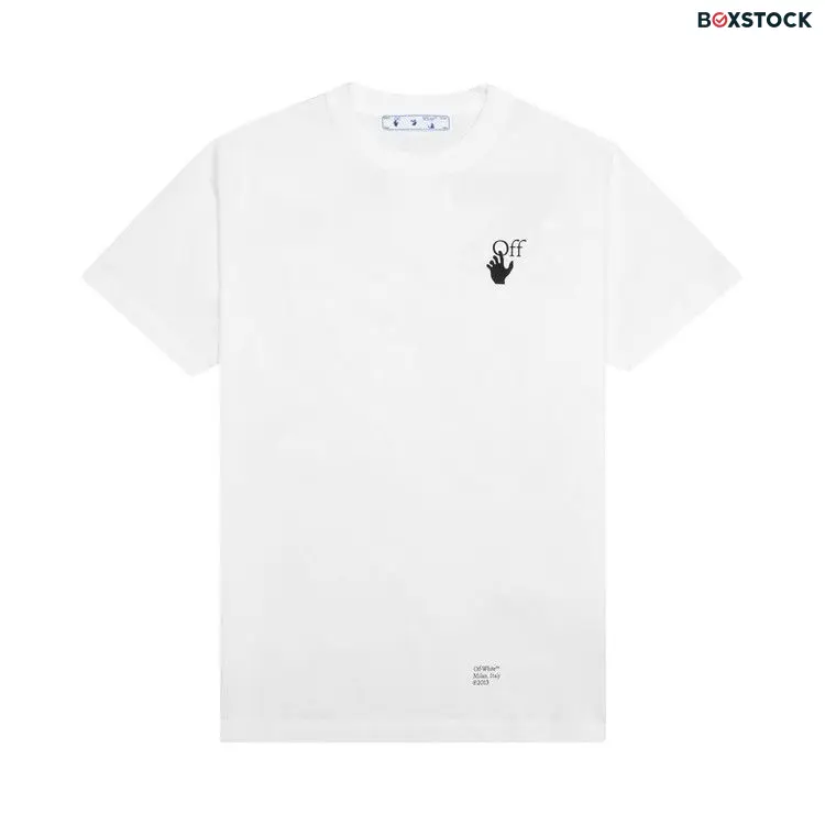 Off-White Caravaggio Arrow Slim Tee 'White/Black' Fall/Winter 2021