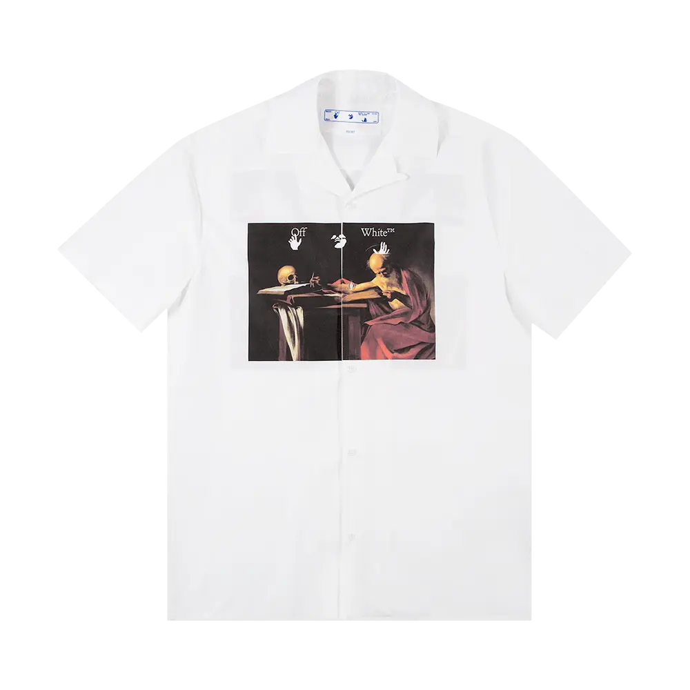Off-White Caravaggio Bowling Shirt 'White/Red' Spring/Summer 2021