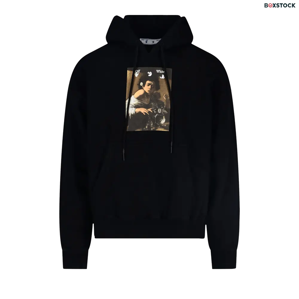 Off-White Caravaggio Boy Skate Hoodie 'Black/Multicolor' Fall/Winter 2021