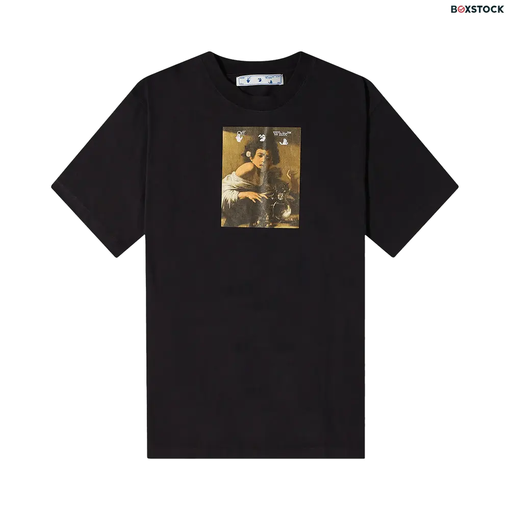 Off-White Caravaggio Boy Over Tee 'Black/Multicolor' Fall/Winter 2021