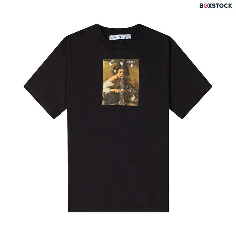 Off-White Caravaggio Boy Over Tee 'Black/Multicolor' Fall/Winter 2021