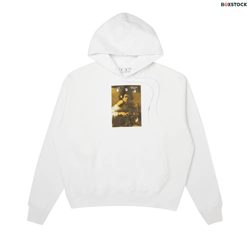 Off-White Caravaggio Boy Skate Hoodie 'White/Multicolor' Fall/Winter 2021