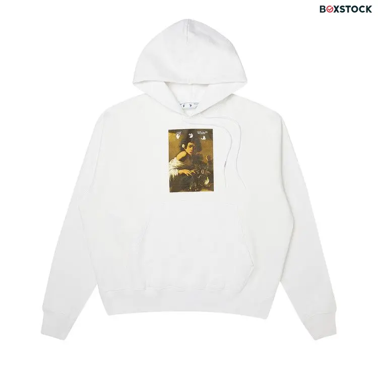 Off-White Caravaggio Boy Skate Hoodie 'White/Multicolor' Fall/Winter 2021