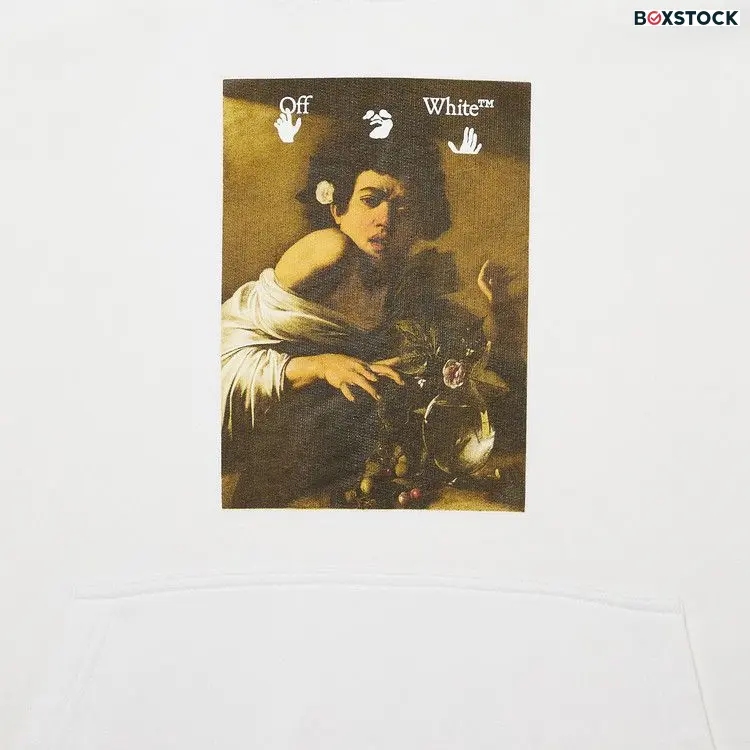 Off-White Caravaggio Boy Skate Hoodie 'White/Multicolor' Fall/Winter 2021