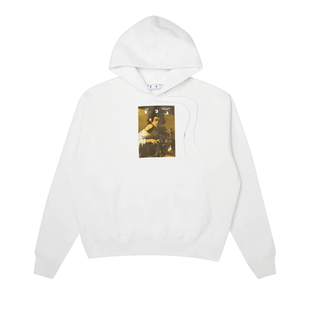 Off-White Caravaggio Boy Skate Hoodie 'White/Multicolor' Fall/Winter 2021