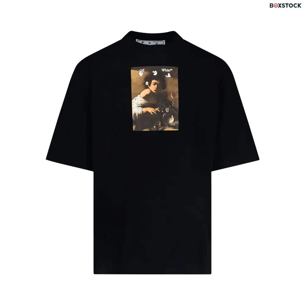 Off-White Caravaggio Boy Skate Tee 'Black/Multicolor' Fall/Winter 2021