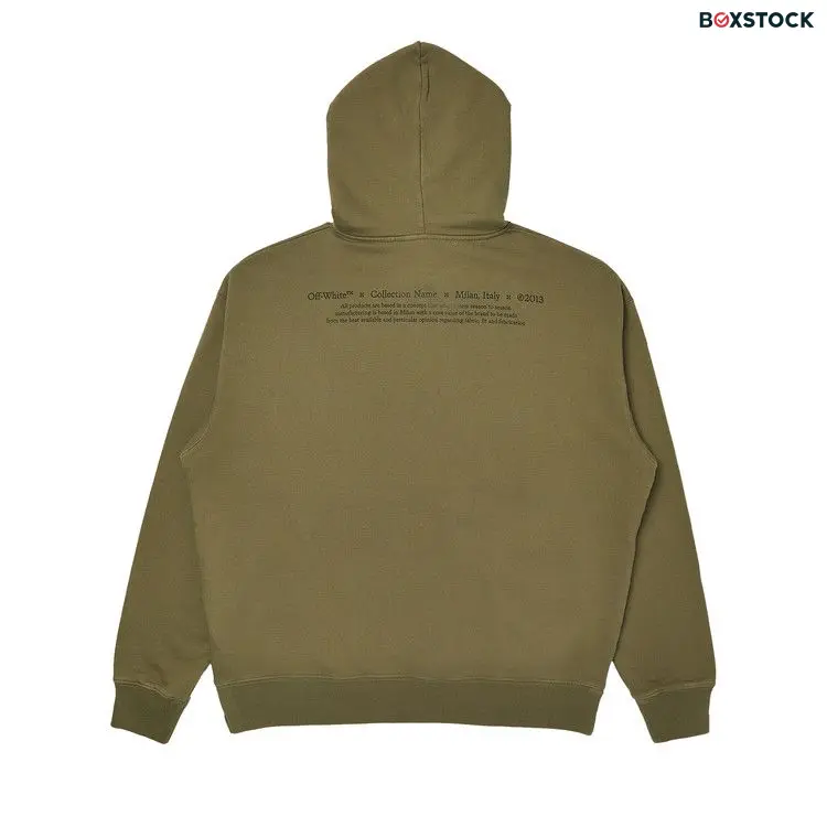 Off-White Caravaggio Boy Skate Hoodie 'Greenmulticolor' Fall/Winter 2021