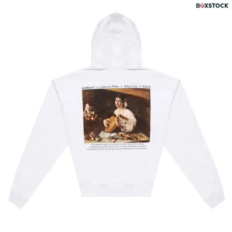Off-White Caravaggio Lute Over Hoodie 'White' Fall/Winter 2021