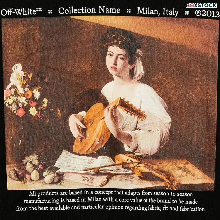 Off-White Caravaggio Over Hoodie 'Black/Multicolor' Fall/Winter 2021