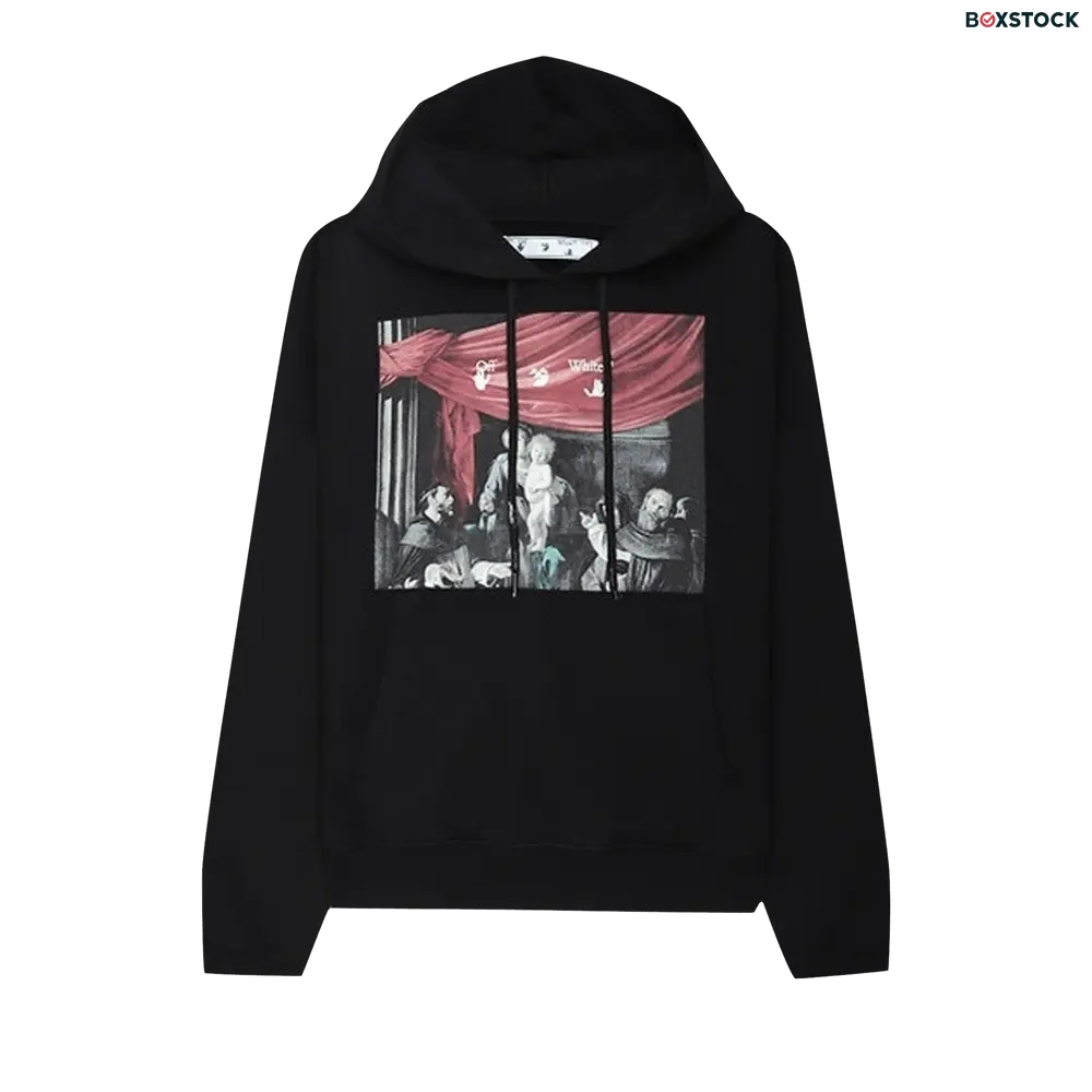 Off-White Caravaggio Paint Over Tee 'Black' Fall/Winter 2020