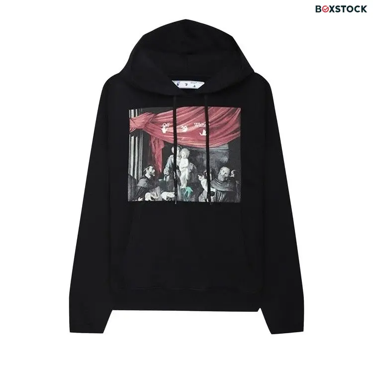 Off-White Caravaggio Paint Over Tee 'Black' Fall/Winter 2020