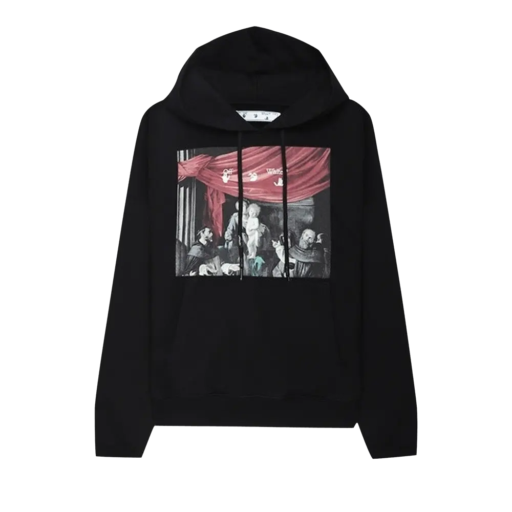 Off-White Caravaggio Paint Over Tee 'Black' Fall/Winter 2020