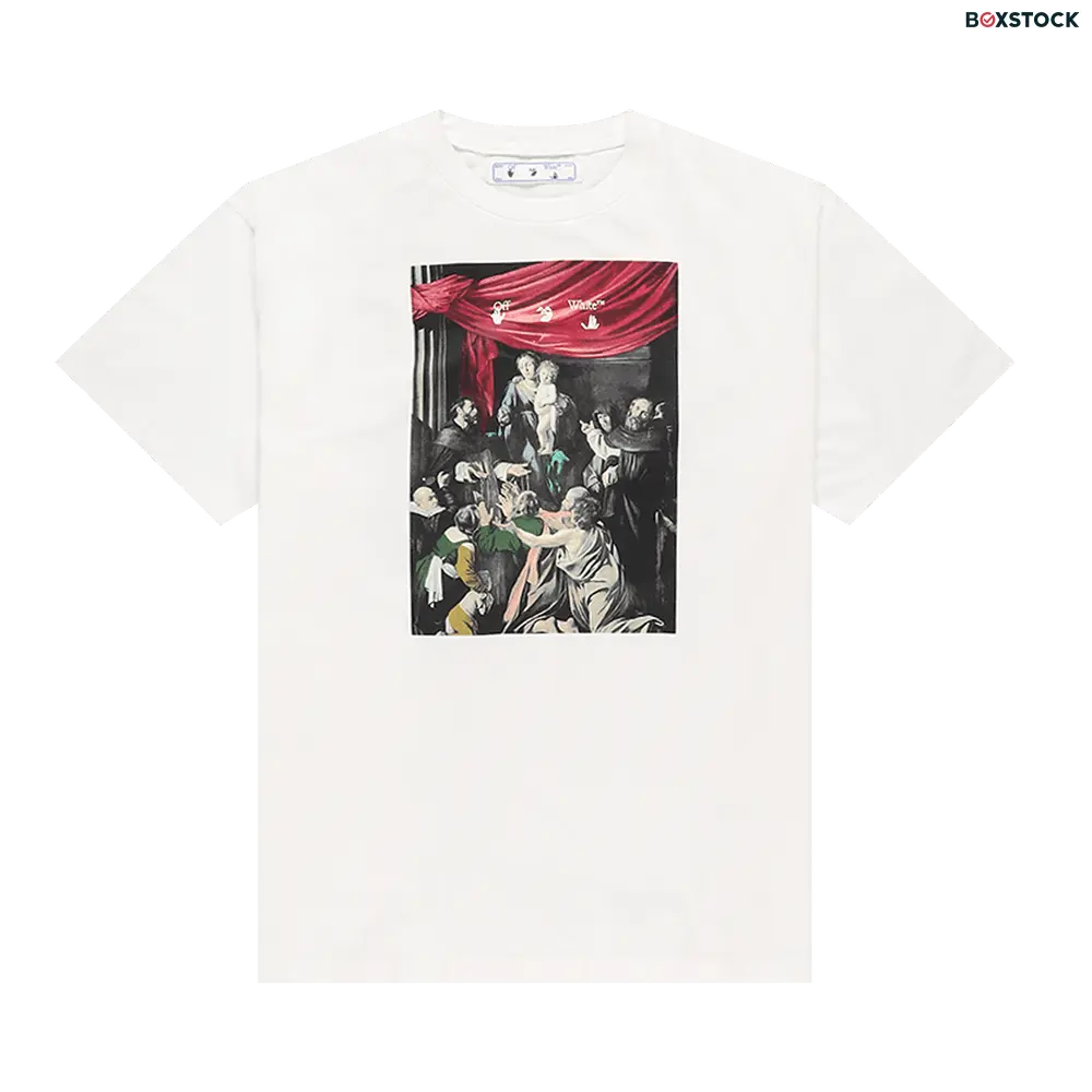 Off-White Caravaggio Painting Short-Sleeve Over Tee 'White/Black' Fall/Winter 2020