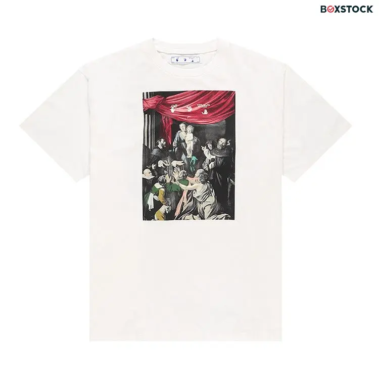 Off-White Caravaggio Painting Short-Sleeve Over Tee 'White/Black' Fall/Winter 2020