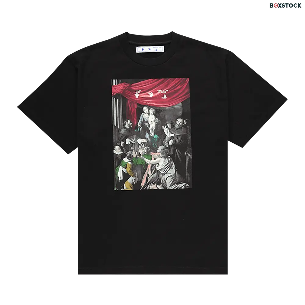 Off-White Caravaggio Painting Short-Sleeve Over Tee 'Black' Fall/Winter 2020