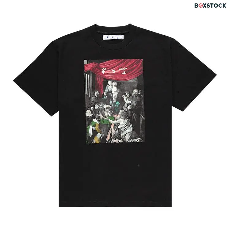 Off-White Caravaggio Painting Short-Sleeve Over Tee 'Black' Fall/Winter 2020