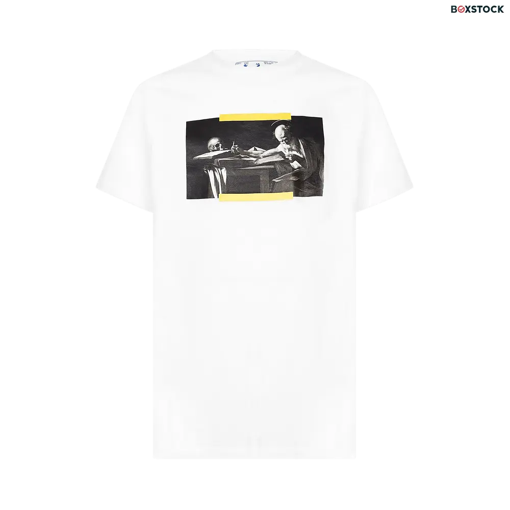 Off-White Caravaggio Painting Short-Sleeve Slim Tee 'White/Multi' Fall/Winter 2021