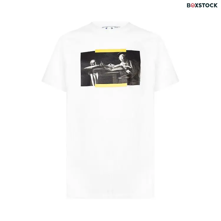 Off-White Caravaggio Painting Short-Sleeve Slim Tee 'White/Multi' Fall/Winter 2021