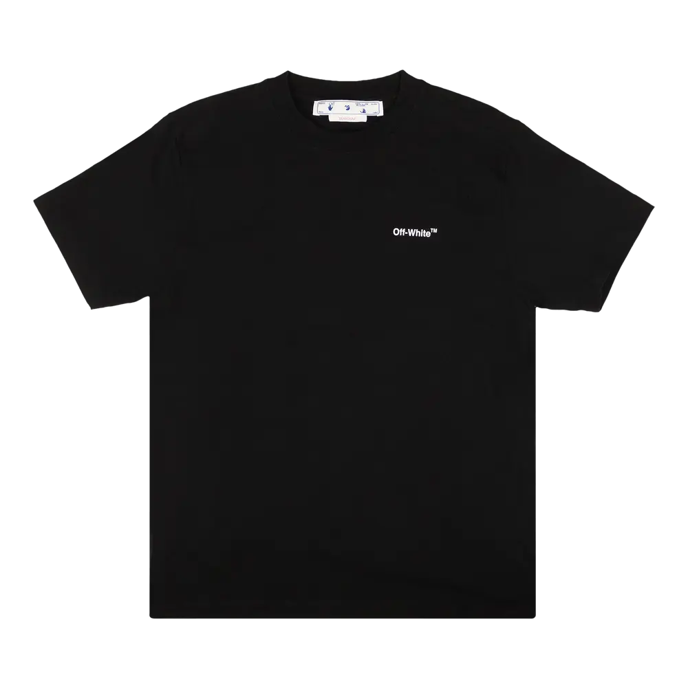 Off-White Chain Arrow Slim Short-Sleeve Tee 'Black/White' Fall/Winter 2022