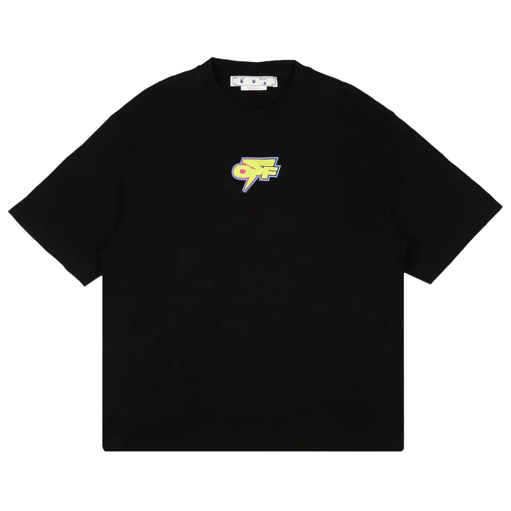 Off-White Degrade Thunder Over Skate Short-Sleeve Tee 'Black/Green' Fall/Winter 2022