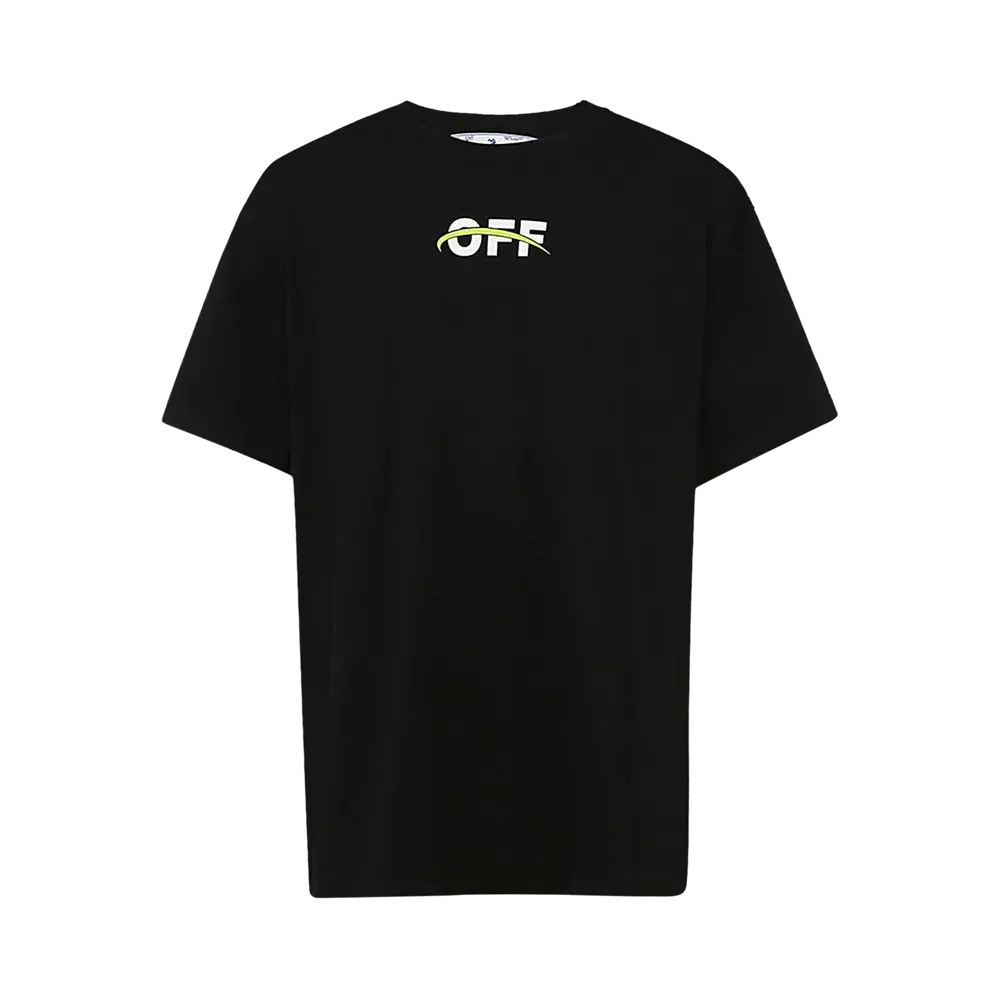 Off-White Industrial Over Short-Sleeve Tee 'Black/Green' Fall/Winter 2022