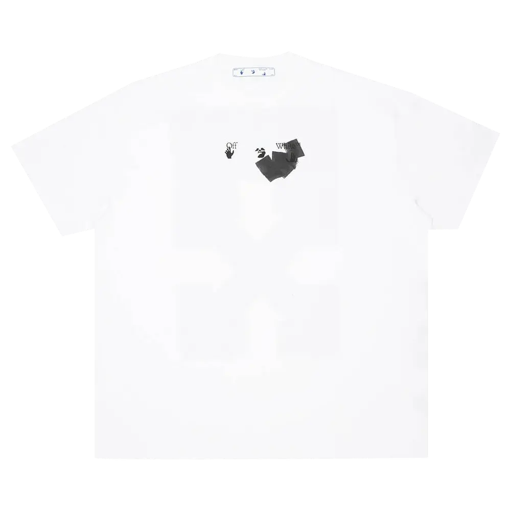 Off-White Jumbo Marker Short-Sleeve Over Tee 'White/Black' Fall/Winter 2021